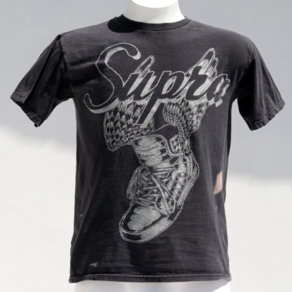 Supra faded t-shirt. 90s